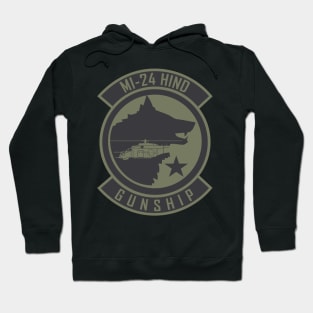 MI-24 Hind Patch (Subdued) Hoodie